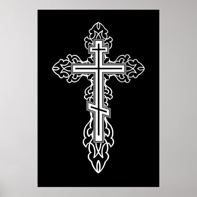 Orthodox cross poster (Front)