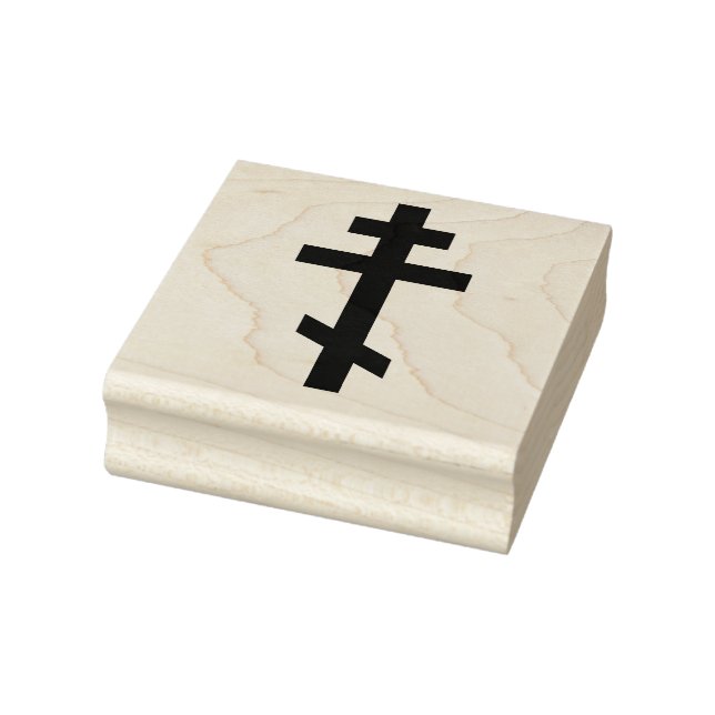 Orthodox Cross Rubber Stamp (Stamp)