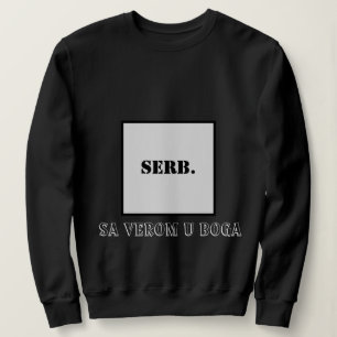 Orthodox cross sweatshirt