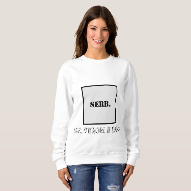 Orthodox cross sweatshirt (Front Full)