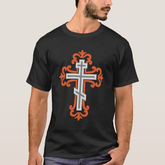 Orthodox cross T-Shirt (Front)