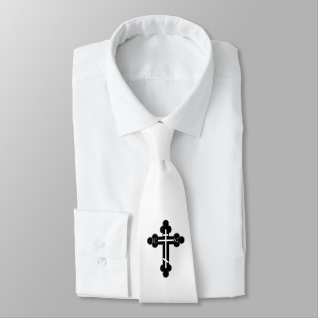 Orthodox cross tie (Tied)