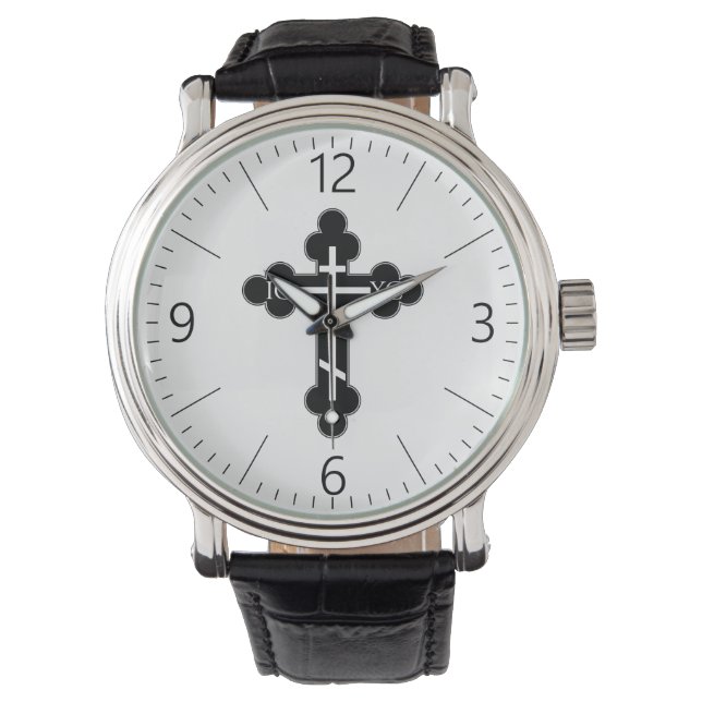 Orthodox cross watch (Front)