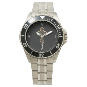 Orthodox cross watch