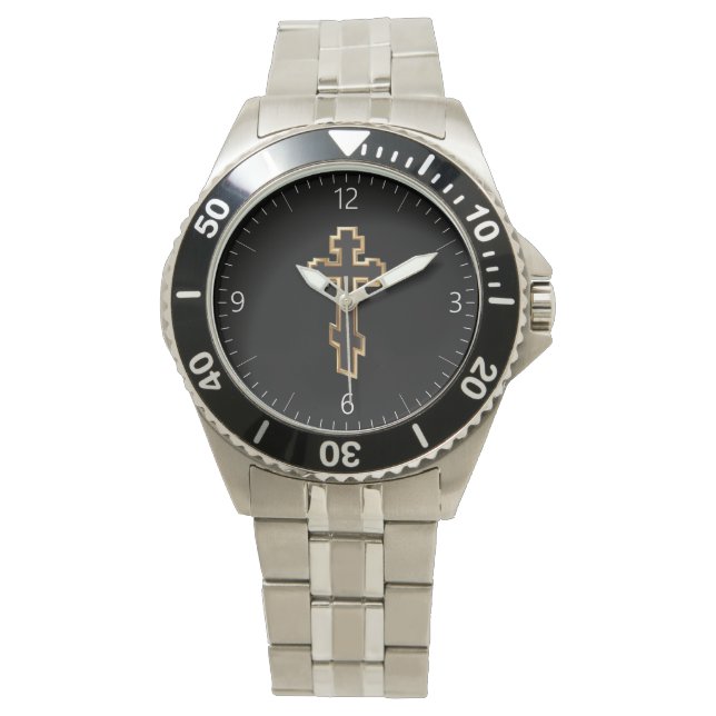 Orthodox cross watch (Front)
