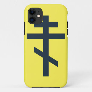 Orthodox Eight-Pointed Cross Sacred Devotional Art iPhone 11 Case