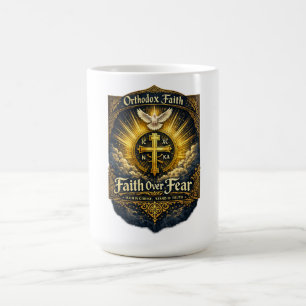 Orthodox Faith Cross Coffee Mug