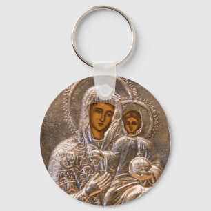 Orthodox icon key ring