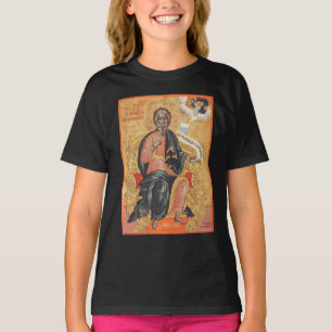 Orthodox Icon of Saint Andrew the Apostle  T-Shirt