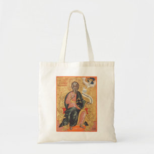 Orthodox Icon of Saint Andrew the Apostle  Tote Bag