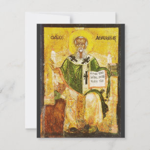 Orthodox Icon of Saint Athanasius of Alexandria