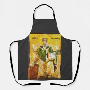 Orthodox Icon of Saint Athanasius of Alexandria Apron