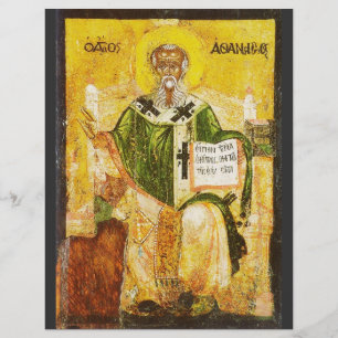 Orthodox Icon of Saint Athanasius of Alexandria Flyer