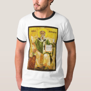 Orthodox Icon of Saint Athanasius of Alexandria T-Shirt
