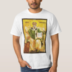 Orthodox Icon of Saint Athanasius of Alexandria T-Shirt