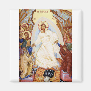 Orthodox Icon of the Anastasis Resurrection Magnet