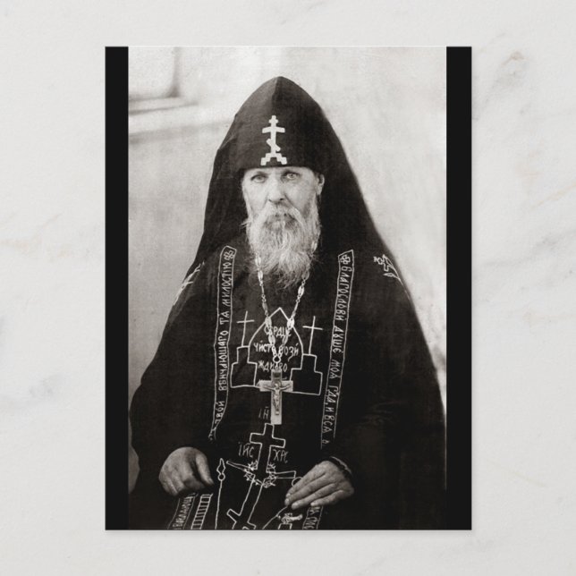 Orthodox Schema Monk Postcard (Front)