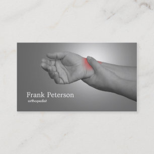 orthopaedic business card