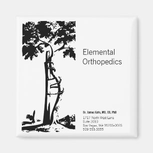 Orthopaedic Crooked Tree Magnet