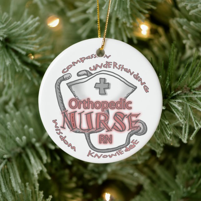 Orthopaedic Nurse Axiom Ceramic Tree Decoration (Tree)
