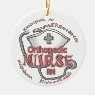 Orthopaedic Nurse Axiom Ceramic Tree Decoration