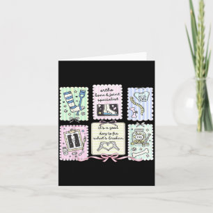 Orthopaedic Nurse Ortho Crew Stamp Orthopaedic Card