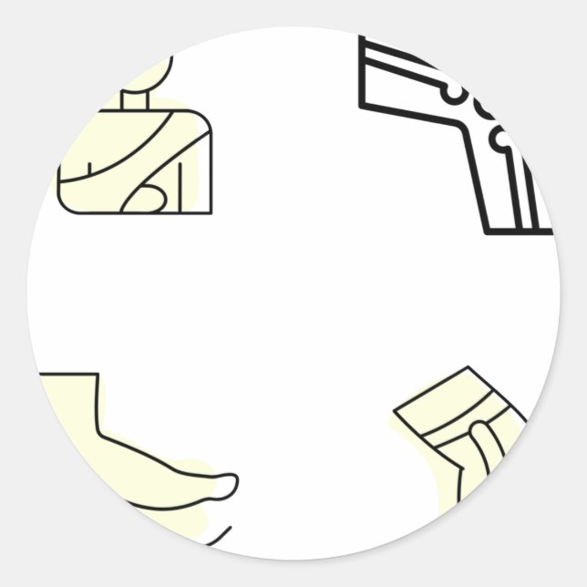 Orthopaedic Nurse Sticker Pack - Orthopaedic Nurse (Front)