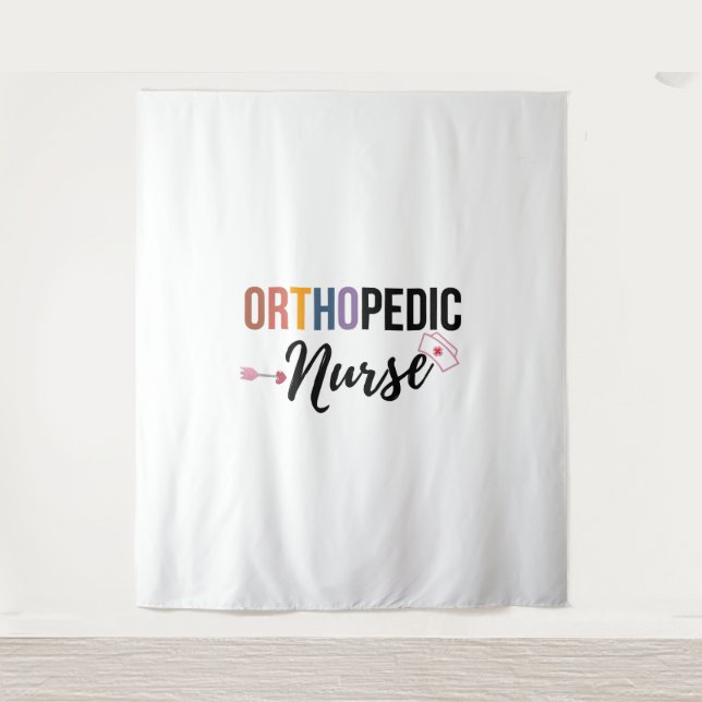 Orthopaedic Nurse Tapestry (Front)