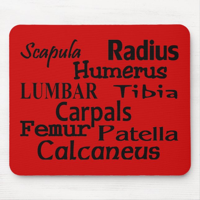 Orthopaedic Physician/Surgeon Gifts Mouse Mat (Front)