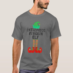 Orthopaedic Surgeon Elf Family Matching Christmas T-Shirt