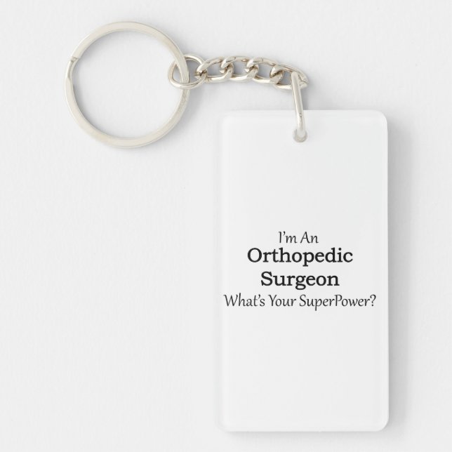 Orthopaedic Surgeon Key Ring (Front)