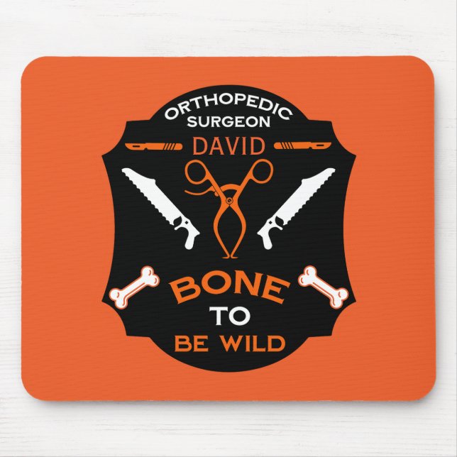 Orthopaedic Surgeon Mouse Mat (Front)