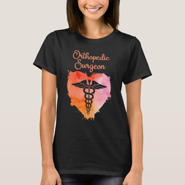 Orthopaedic Surgeon  Nurses Nursing Graduation Cad T-Shirt (Front)