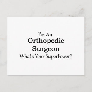 Orthopaedic Surgeon Postcard