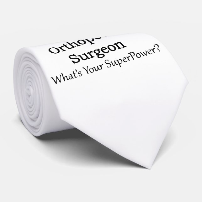 Orthopaedic Surgeon Tie (Rolled)