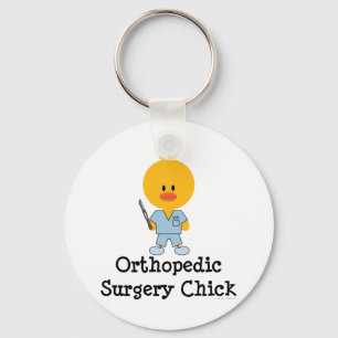 Orthopaedic Surgery Chick Keychain