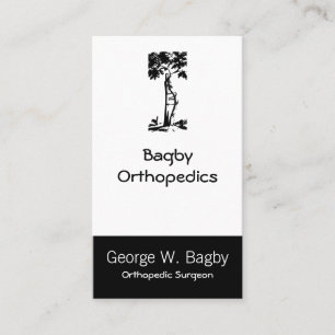 Orthopaedic Surgery Crooked Tree Business Card