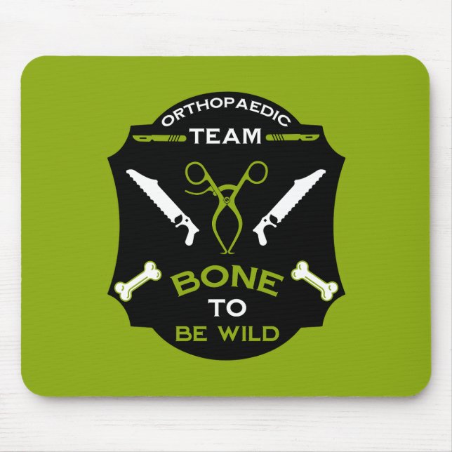 Orthopaedic Surgery Team Mouse Mat (Front)