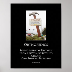 Orthopaedics Motivational Poster