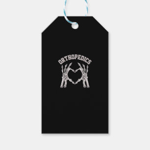 Orthopaedics Skeleton Hand Heart Ortho Nurse Rn Cr Gift Tags
