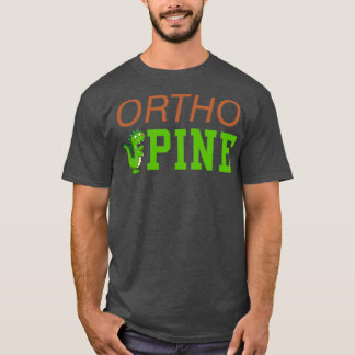 Orthopaedics spine surgery i love spine surgery di T-Shirt