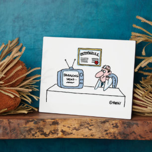 Orthopaedist Cartoon Funny Medical Office Plaque