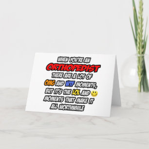 Orthopaedist .. OMG WTF LOL Card