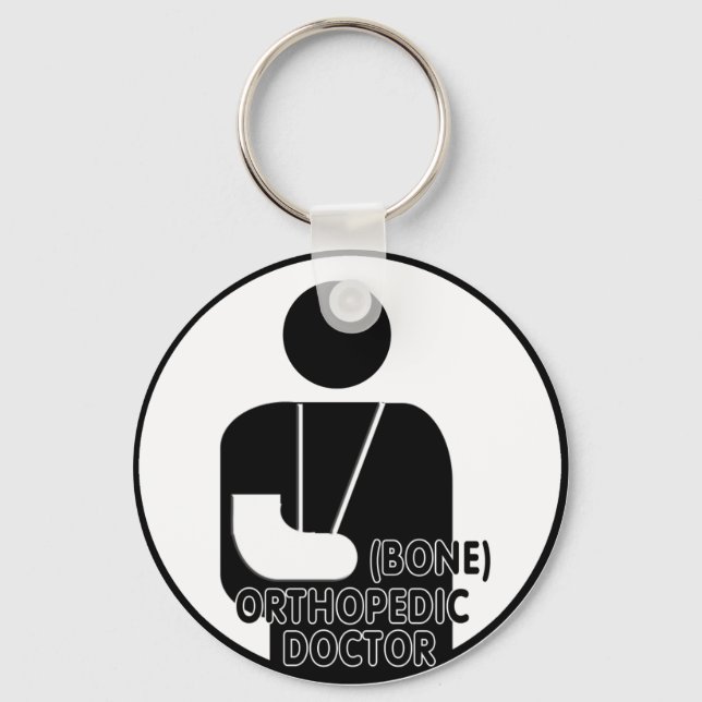 ORTHOPEDIC (BONE) DOCTOR LOGO KEY RING (Front)