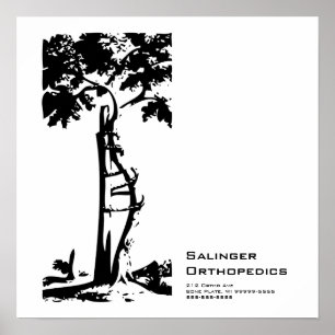Orthopedic Crooked Tree Poster