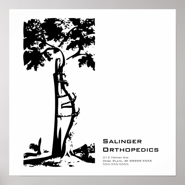 Orthopedic Crooked Tree Poster (Front)