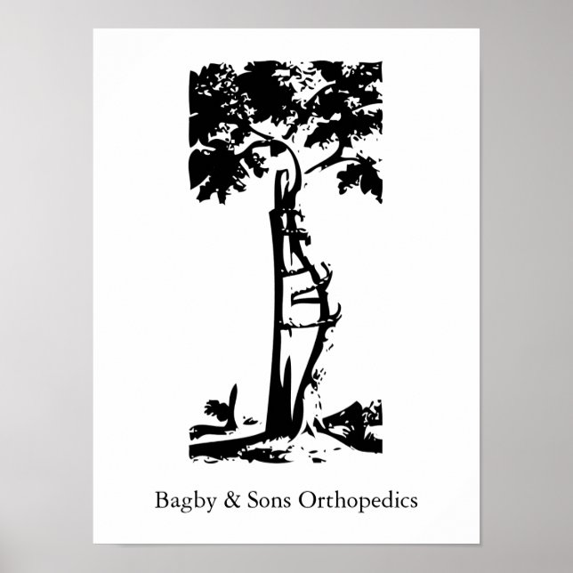 Orthopedic Crooked Tree Poster (Front)
