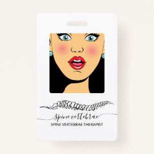 Orthopedic Massage Therapist doctor chiropractic ID Badge