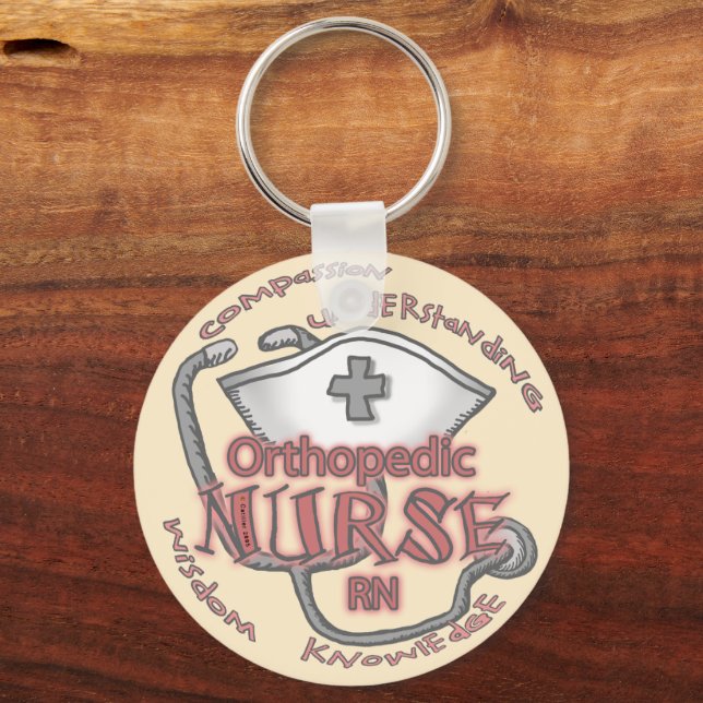 Orthopedic Nurse Axiom Key Ring (Front)