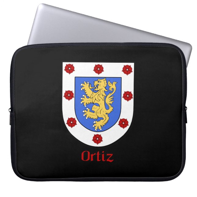 Ortiz Family Shield Electronics Bag (Front)
